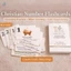 Bảng chữ cái Flashcards ABCD Thẻ học tập giáo dục cho trẻ em Quà tặng lễ Phục sinh Quà tặng giáo dục