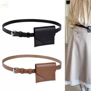 Túi thắt lưng AWNGD, Ví thắt lưng có thể điều chỉnh có thể tháo rời, Túi xách Mini bằng da Túi đeo chéo nữ