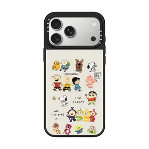 Ốp điện thoại hoạt hình gương từ tính cho IPhone 17 16 15 14 Plus 13 12 Pro Max 11 17 Vỏ khí Vỏ bảo vệ chống sốc