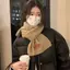 Khăn Ấm Mùa Đông Cho Nữ Thời Trang Chữ Dệt Kim Len Sợi Neerchief Muffler Khăn Choàng Nữ Ne Quấn VN