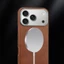Ốp Điện Thoại Da Thật Chính Hãng Vintage Cho iPhone 17 16 15 14 Plus 13 12 Pro Max Kim Loại Ống Kính Máy Ảnh Thân Thiện Với Da Vỏ Bảo Vệ