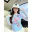 Milyfashion Hoạt Hình Dễ Thương In Gạc Áo Thun Dài Tay Mùa Hè Niche Slim-Fit Phù Hợp Với Y2K Phong Cách Mới YI3M
