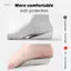 PNPIA- Đế Chiều Cao Nam Nữ Giày Chỉnh Hình Đế Giày Sneaker Gót Nâng Bộ Nhớ Bọt Mềm Miếng Lót Giày