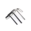 Bộ cờ lê Glison Allen Công cụ lục giác Kết hợp hoa mận Bên trong Lục giác Mở rộng Đầu bóng hình chữ T đơn 6 góc