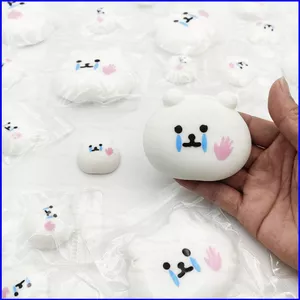 Trò Đùa Gấu Squishy Đồ Chơi Dễ Thương Chậm Tăng Mềm Bóp Giảm Căng Thẳng Fidget Búp Bê