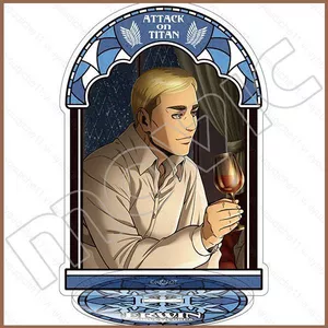 SQ11 Tấn Công Titan Hình Anime Đồ Chơi Mô Hình Acrylic Tấm Giá Đỡ Levi Mikasa Eren Trang Trí Trang Trí Nhà Quà Tặng