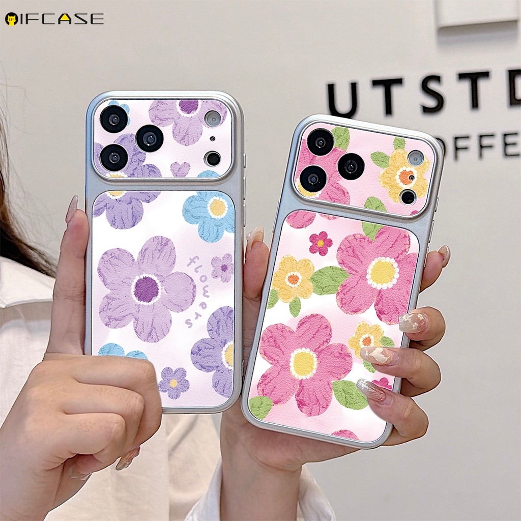 Dành Cho Honor 600 500 400 300 Ultra 200 100 90 Smart 80 GT SE 70 60 Magic 8 7 6 Pro 5 4 Lite Ốp Điện Thoại Da PU Chuyển Màu Tím Hồng Nhiều Màu Sắc Sơn Hoa Bé Gái Vỏ