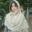 Mỏng Phong Cách Thêu Vải Lanh Cotton Khăn Nữ Du Lịch Mặc Tươi Mori Phong Cách Đầu Văn Học Khăn Lụa Bóng Khăn Choàng 6.21