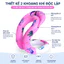 Phao Bơi Chống Lật Cho Bé ECO, Áo Phao Tập Bơi Trẻ Em Bơm Hơi Quấn Người Đi Biển Hồ Bơi An Toàn