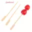 100 Cái 12CM Tre BBQ Xiên Hamburger Trang Trí Tre Sti Dùng Một Lần Thịt Nướng Nĩa Tiệc Đuôi Buffet Thịt Dụng Cụ Trái Cây