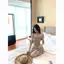 Đầm không tay hoa cổ điển một vai Mùa hè viền nấm Váy ôm vừa vặn Hot Girl eo hẹp chữ a S