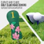 Vỏ câu lạc bộ Golf Phong cách mới Vỏ câu lạc bộ bằng gỗ đơn xanh số. 1 Vỏ bảo vệ đầu bóng câu lạc bộ bằng gỗ Fairway