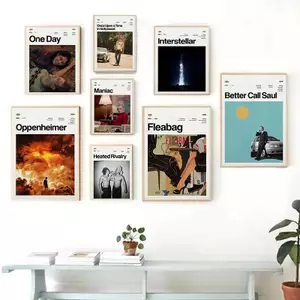 Bộ phim truyền hình biên soạn Fleabag Hacks Maniac Severance Poster Không Khung Tranh Canvas Trang Trí Tường