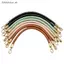 # HB # Dây đeo thay thế túi Tote nữ 40CM Da PU Dây chuyền vàng Bule Tay cầm ngắn cho ví Túi xách ly hợp.