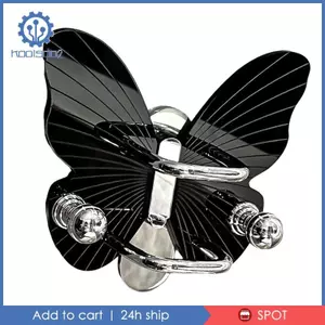 Lược Giữ Móc Đa Năng Thời Trang Giá Đỡ Bàn Chải Tóc Acrylic Hình Bướm Lược Sắp Xếp Giá Để Đồ