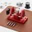 Dụng cụ mở đồng hồ IFANSIN, 11,8 * 7,6 *: 5,3cm Mặt sau đồng hồ màu đỏ Công cụ móc, Thiết bị móc sau đồng hồ Công cụ tháo mặt sau bằng kim loại Bảo trì đồng hồ gia đình hàng ngày