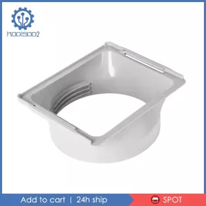 Điều hòa không khí Vỏ ống xả Đầu nối ống xả Khớp nối nhựa cho điện thoại di động nhỏ gọn làm mát di động