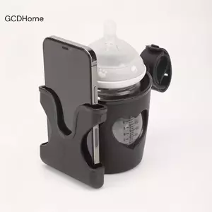 GCDHome Xe đẩy em bé Giá đỡ cốc nước có giá đỡ điện thoại di động Giá đỡ bình sữa Carbicycle Giá đỡ bình nước phổ thông HOT