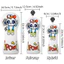 Câu lạc bộ Golf Skull No. 1 Vỏ bọc câu lạc bộ bằng gỗ Fairway PU chống thấm nước Plus Pompom Head Nắp bảo vệ
