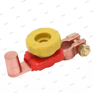 Công tắc ngắt kết nối pin PYCOU, Công tắc cắt pin đầu cuối tích cực ABS và đồng thau, Công tắc chính có thể điều chỉnh đa năng bền bỉ Kỹ thuật viên bảo trì công tắc chính