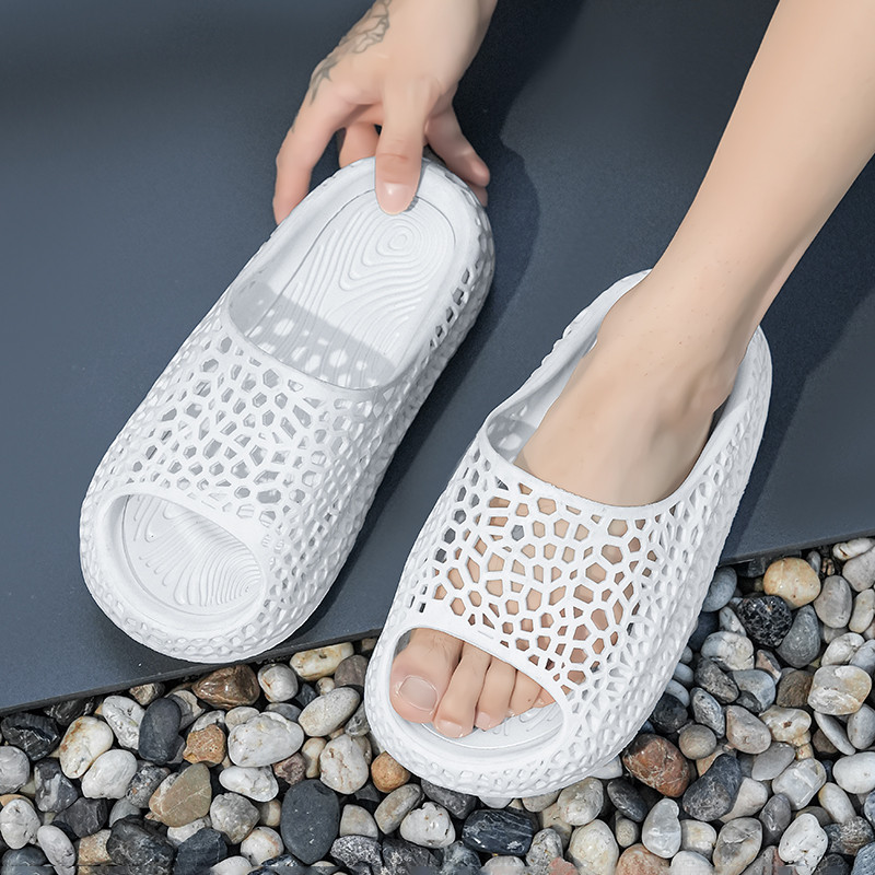 CKXMHM 40-45 Nam 3D In Lỗ Giày EVA Lỗ Dép Chống Trơn Trượt | BigBuy360 - bigbuy360.vn