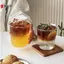 Cốc Cà Phê Uốn Cốc Latte Thủy Tinh Gia Đình Drinkware Nước ép Sữa Cốc Đơn Giản Trong Suốt Chai Nước Thủy Tinh Cốc Cà Phê VN