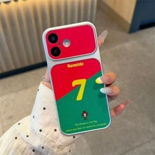 Dành Cho IPhone 17 16 15 14 Plus 13 12 11ProMax X XR XS MAX Cá tính kỹ thuật số Jersey trường hợp cửa sổ lớn