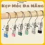 MÓC KẸP TREO ĐỒ ĐA NĂNG THÉP KHÔNG GỈ - Treo Khăn Quần Áo Tất Vớ Tiện Lợi