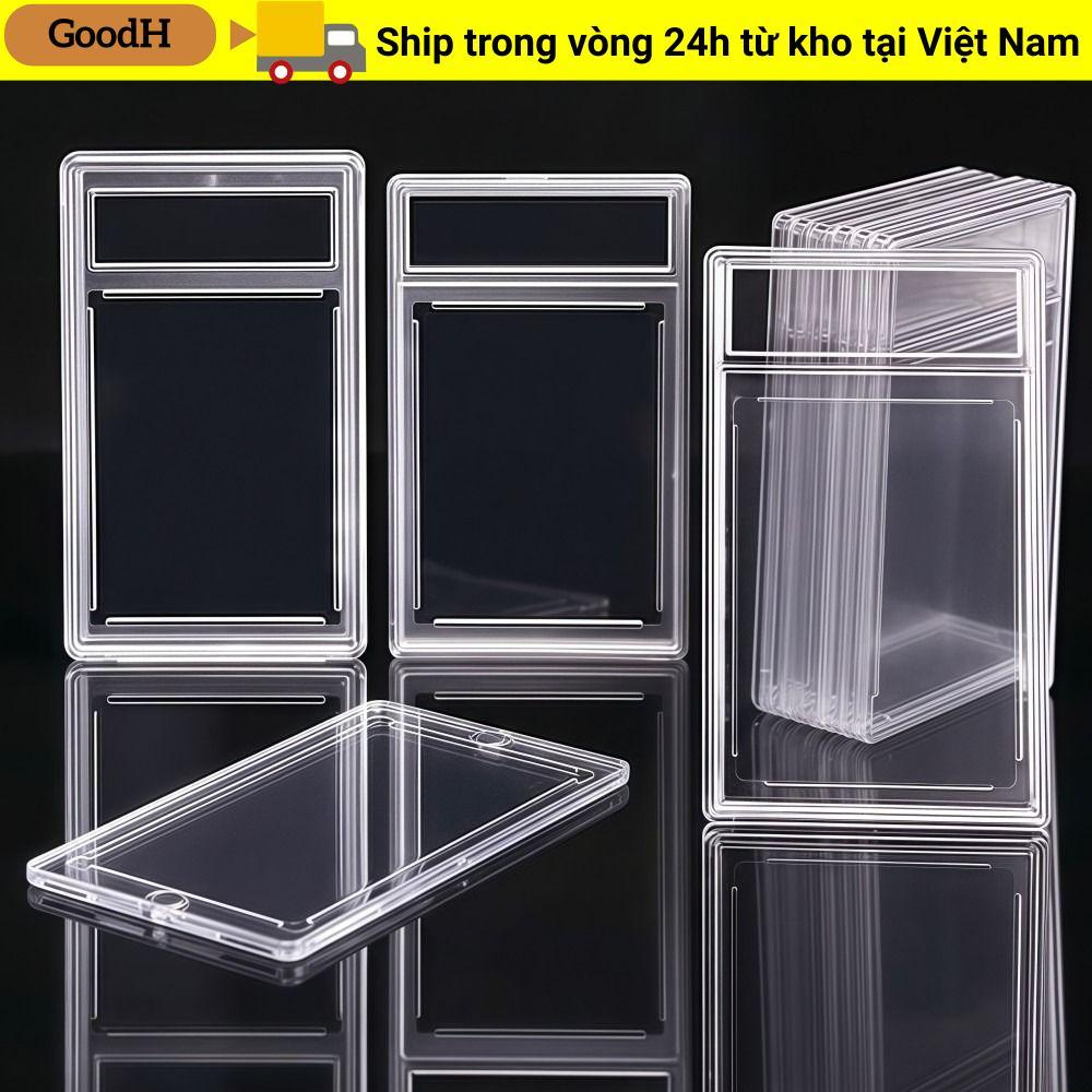 Thẻ phân loại GOODH PSA, Hộp đựng thẻ sưu tập 35PT có thể tháo rời chống tia cực tím, Chất lượng cao Bền bỉ trong suốt Hộp bảo vệ thẻ giao dịch chắc chắn Màn hình lưu trữ