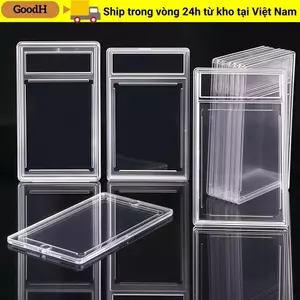 Thẻ phân loại GOODH PSA, Hộp đựng thẻ sưu tập 35PT có thể tháo rời chống tia cực tím, Chất lượng cao Bền bỉ trong suốt Hộp bảo vệ thẻ giao dịch chắc chắn Màn hình lưu trữ