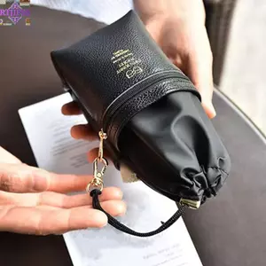 Kính RTJIFSS, Túi đựng kính râm hai lớp chống thấm nước, Dây kéo da mềm di động Dây kéo Kính mắt nữ
