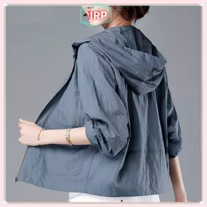 JRP Nữ Chống Nắng Jaet Dài Tay Có Mũ Trùm Đầu Phù Hợp Với Áo Mỏng Thoáng Khí JRP