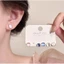 Bông Tai Sang Trọng Zirconia Nhỏ Phù Hợp Với Ngọc Trai Đinh Nuôi Dưỡng Tinh Tế Bạc Kim Nữ Tai Trăm Bộ Niche Pumice Bông Tai Sang Trọng