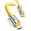Dây sạc nhanh BTM 240W USB Type C sang USB C Dây sạc nhanh silicon linh hoạt