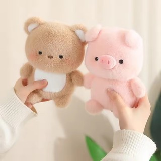 Thế Giới Động Vật Sang Trọng Đồ Chơi Voi Gấu Trúc Thỏ Trắng Rừng Động Vật Thoải Mái Playmate Búp Bê Bình Tĩnh Quà Tặng Giáng Sinh