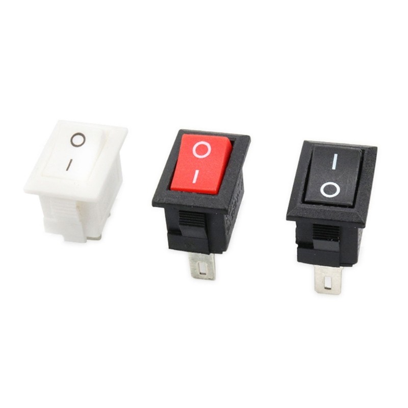 POP 15 Chiếc Công Tắc Chuyển Đổi Mạnh 2 Pin 2 Vị Trí Thuyền Thiết Kế Công Tắc Nguồn Rocker