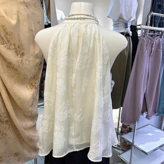 Áo chui đầu mỏng phong cách mới có thể tháo rời cổ áo, họa tiết tối giản, phù hợp hàng ngày