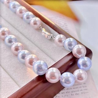 [ DAISYN ] N1028 vòng cổ ngọc trai Tím hồng nhạt baby sang trọng, dây chuyền ngọc trai nhân tạo , chuỗi hạt ngọc