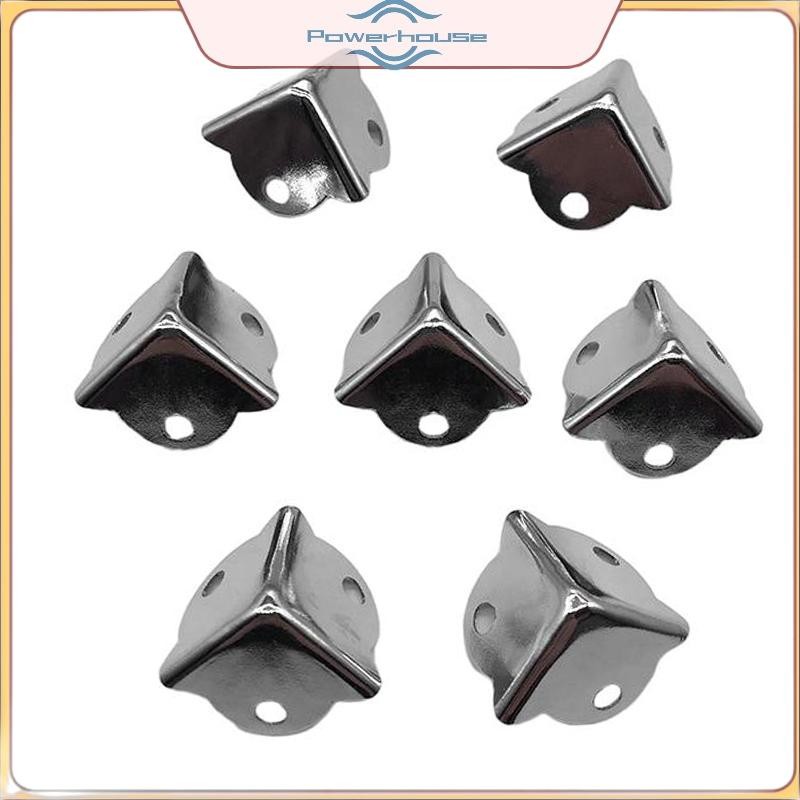 ĐIỆN 4 Miếng Bảo Vệ Góc Sắt Bàn Góc Cạnh Bảo Vệ Trang Sức Hộp Ngực Hộp Gỗ Trang Trí Chân Chân Chân Góc Kim Loại.