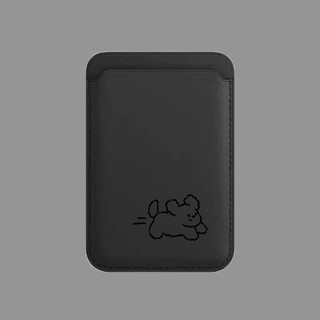 Hộp đựng thẻ cặp đôi họa tiết chó và xương cho iPhone 17promax 17pro 16pro16prmax 15pro 15promax 14 14promax 14pro