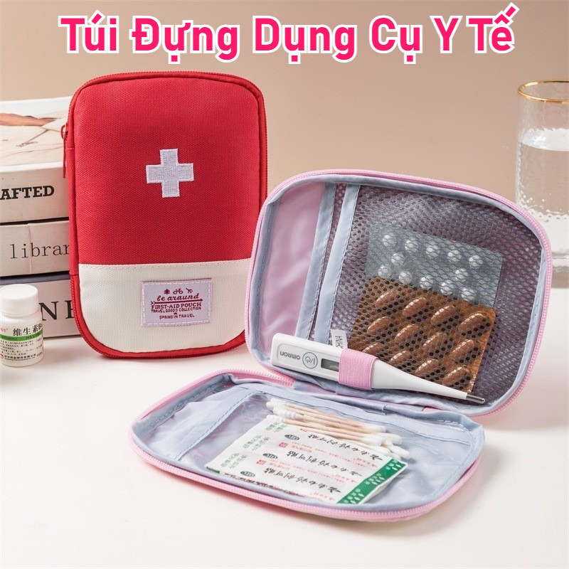 M6 Túi Đựng Thuốc Nhiều Ngăn Du Lịch - Túi Đựng Dụng Cụ Y Tế - Túi Để Đồ Cá Nhân Di Động MALAN