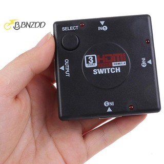 [BBNZDD] Bộ chia bộ chuyển đổi tự động 3 cổng Bộ chọn HUB Hộp cáp HDTV 2160P BVAH