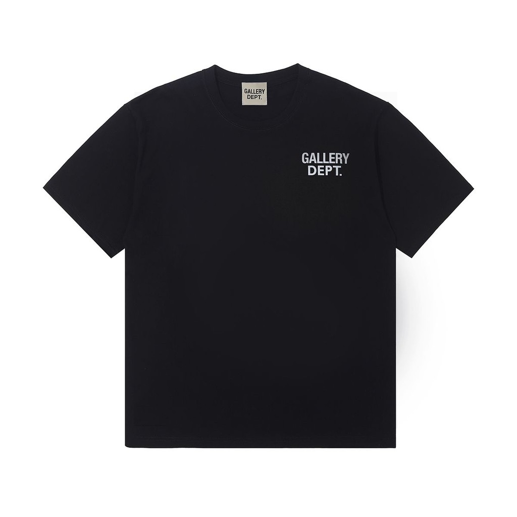 American High Street Wear Gallery dept Tay Ngắn In Chữ Rời Đẹp Hợp Thời Trang Áo Thun Cổ Tròn