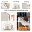 Hộp Đựng Bột Giặt Nước Giặt Nước Xả Nhựa PET Trong Suốt Có Nắp Kín Chống Ẩm Kèm Cốc Đong Tiện Lợi