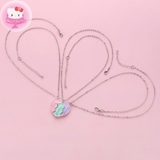Moonlights 1 Bộ Vòng Cổ BFF Cho Chị BFF Sinh Nhật Tình Bạn Trang Sức Quà Tặng Người Bạn Thân Nhất Mãi Mãi Vòng Cổ Cho 3 Cô Gái Phù Hợp Với Trái Tim Mặt Dây Chuyền EN