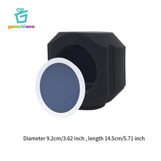 Mic Vỏ cách âm Bộ lọc phản xạ hấp thụ âm thanh Bộ lọc âm thanh Tấm chắn âm thanh cho phòng thu ghi âm ngoài trời trong nhà
