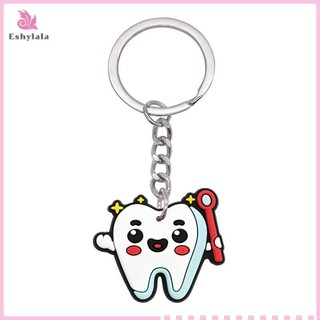 10 Chiếc Hình Răng Mô Hình Mô Phỏng Móc Khóa Thời Trang Móc Khóa Hoạt Hình Đáng Yêu Bé Gái Trẻ Em Quà Tặng Mặt Dây Chuyền Răng [MỚI]
