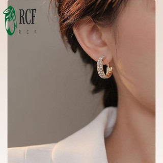 Bông tai hình tròn Opal vàng 18k - Phù hợp làm quà tặng đám cưới