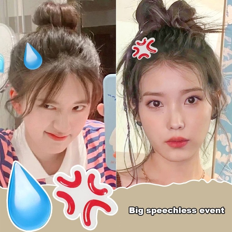 Kẹp Tóc Acrylic Hình Biểu Tượng Cảm Xúc, Kẹp Tóc Hình Emoji