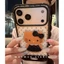 Ốp lưng Iphone 14 Pro Max INS Hàn Quốc 3D Hello Kitty Vỏ cứng chống sốc Iphone 17 Pro Max Vỏ bảo vệ Camera dày cho iPhone 17 16 15 14 13 Pro Max